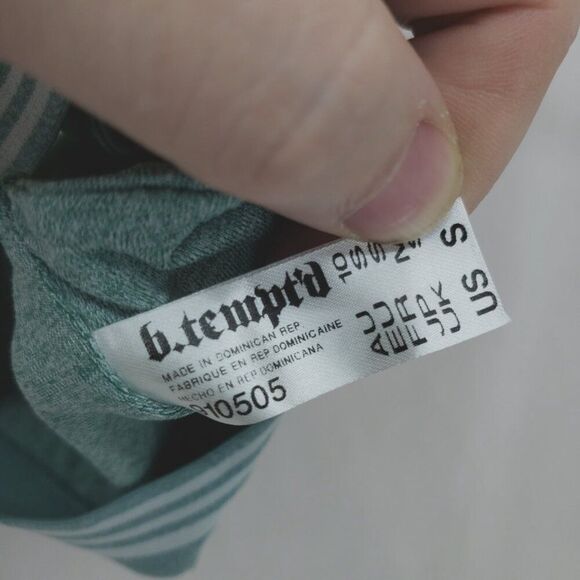 B.tempt'd b.active Sport Bralette Cosmic Sky Heather Small (AS) - Picture 2 of 5